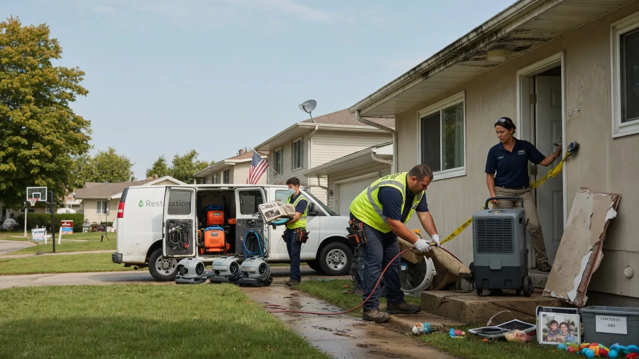 Water Damage Restoration in Willowbrook, IL near me